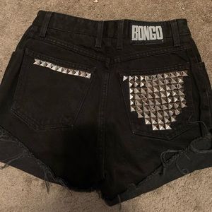 BONGO Shorts - High waisted studded shorts BONGO Shorts - High waisted studded shorts